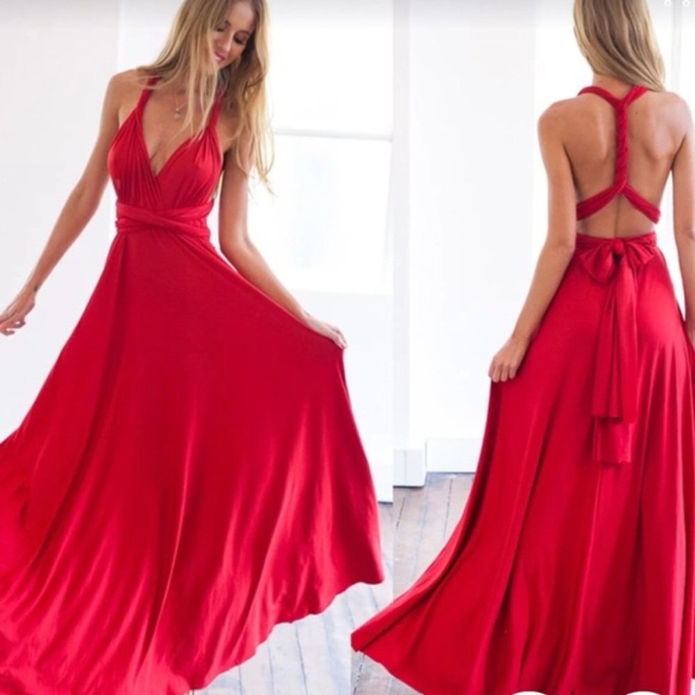 RED TRICKS OF TRADE DRESS